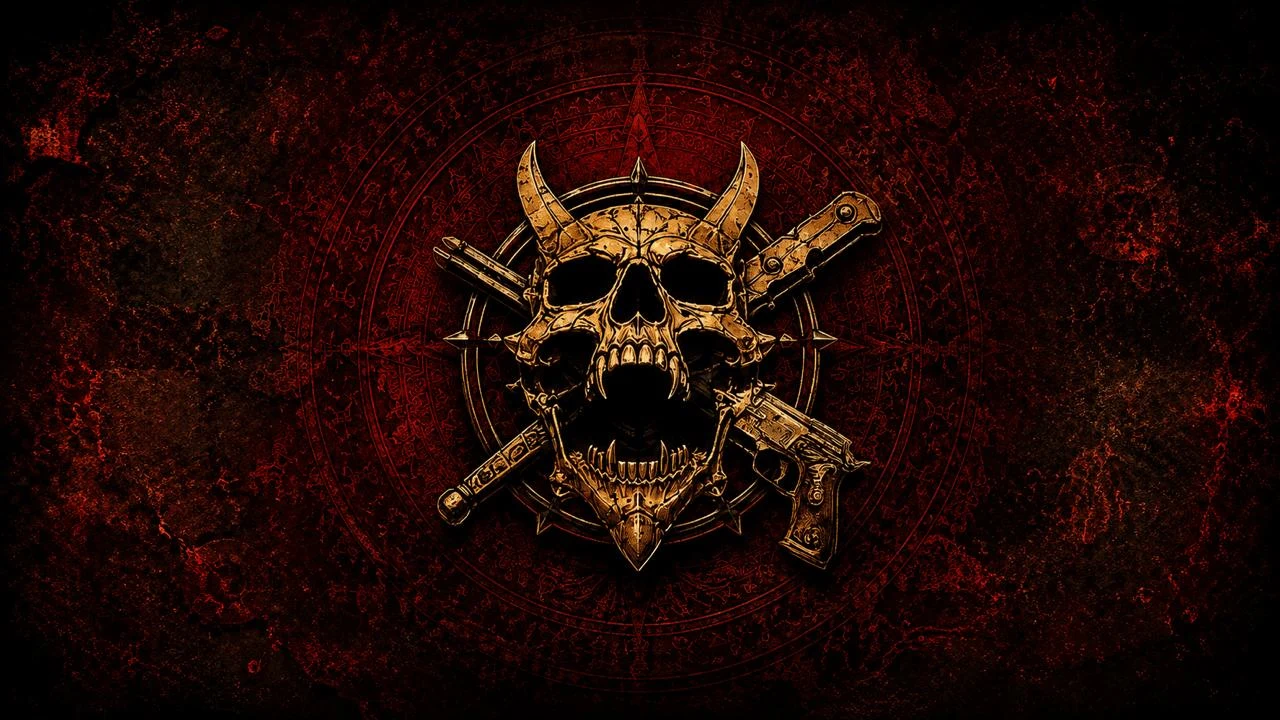 Year of the Devil collectible pin artwork